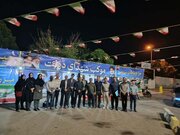 برپایی میز ارتباطات مردمی اداره‌کل راه و شهرسازی استان قزوین در موکب شهدای دولت
