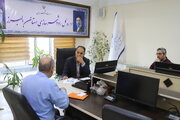 جلسه ملاقات مردمی مدیرکل راه و شهرسازی استان البرز
