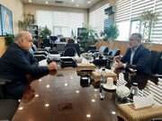 ببینید | دیدار مدیرعامل شرکت ساخت و توسعه زیربناهای حمل‌ونقل کشور با هاشم خنفری پورجعفری، نماینده مردم شادگان در مجلس شورای اسلامی