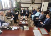 ببینید| دیدار فرمانده انتظامی با مدیرکل راه و شهرسازی  استان سیستان و بلوچستان با هدف تقویت همکاری‌های مشترک