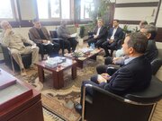 ببینید| دیدار فرمانده انتظامی با مدیرکل راه و شهرسازی  استان سیستان و بلوچستان با هدف تقویت همکاری‌های مشترک