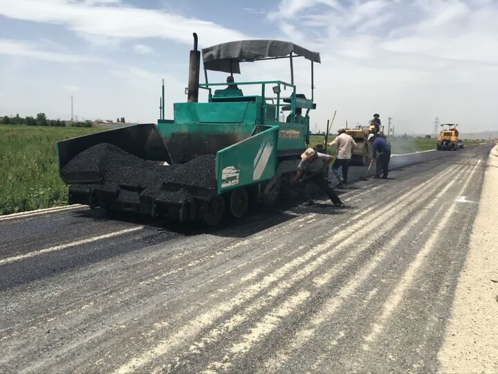 راه روستایی همدان