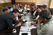 نشست تامین منابع مالی اجرای شبکه آب و فاضلاب در شهر جدید ایوانکی استان سمنان