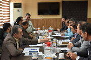 نشست تامین منابع مالی اجرای شبکه آب و فاضلاب در شهر جدید ایوانکی استان سمنان