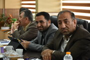 نشست تامین منابع مالی اجرای شبکه آب و فاضلاب در شهر جدید ایوانکی استان سمنان
