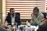 نشست تامین منابع مالی اجرای شبکه آب و فاضلاب در شهر جدید ایوانکی استان سمنان