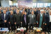 ببینید | آیین افتتاح راه آهن اردبیل _ میانه و راه اندازی قطار پنج ستاره اردبیل _ مشهد با حضور وزیر راه و شهرسازی