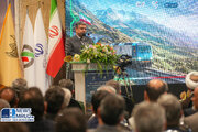 ببینید | آیین افتتاح راه آهن اردبیل _ میانه و راه اندازی قطار پنج ستاره اردبیل _ مشهد با حضور وزیر راه و شهرسازی