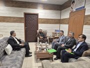 ببینید| نشست مشترک مدیرکل راه و شهرسازی خوزستان و مدیرکل اوقاف و امور خیریه با فرماندار رامشیر برای تامین زمین طرح نهضت ملی مسکن رامشیر