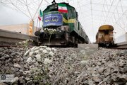 ببینید | گزارش افتتاح راه‌آهن میانه-اردبیل