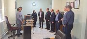 رئیس مرکز امور مجامع و نظارت بر قراردادهای وزارت راه و شهرسازی و سایر اعضای مجمع شرکت از فعالیت‌های ادارات استانی و شعب شرکت آزمایشگاه فنی و مکانیک خاک در استان لرستان