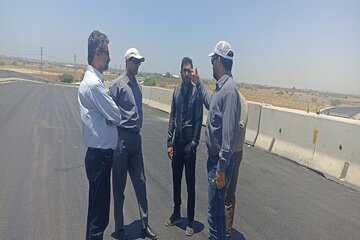 تقاطع ورودی غیر همسطح گناوه