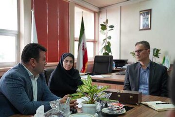 دیدار مدیران باز افرینی شهری با دانشگاه های گیلان