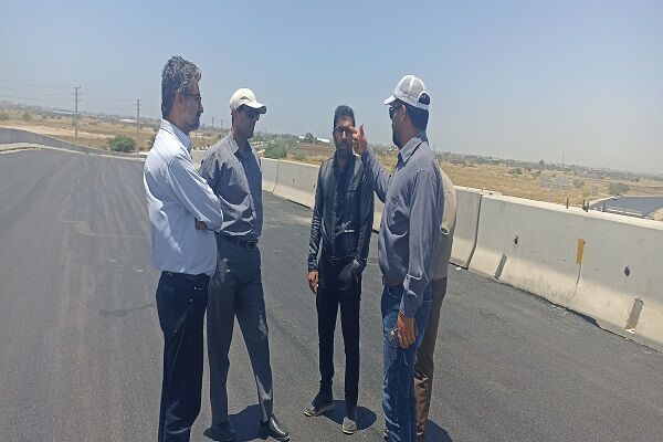 تقاطع ورودی غیر همسطح گناوه