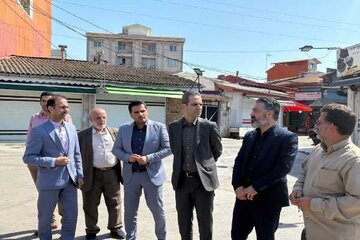 بازدید مدیرکل راه و شهرسازی گیلان از شهرداری کیاشهر