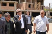 بازدید معاون وزیر راه و شهرسازی و مدیرکل و رییس شورای هماهنگی راه و شهرسازی آذربایجان‌غربی از طرح‌ سرمایه‌گذاری مسکن در ارومیه