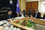 ببینید| برگزاری نشست بررسی تأمین منابع مالی طرح‌های راهسازی و پروژه های مسکن خوزستان