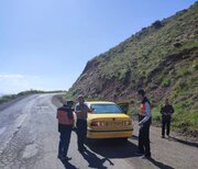 ببینید| گشت کنترل و نظارت بر ناوگان حمل و نقل در محورهای مواصلاتی الموت توسط راهداران الموت در استان قزوین