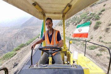 ویدیو | عملیات اجرایی بهسازی و آسفالت راه روستایی نشل _ اندوار شهرستان آمل  استان سرسبز  مازندران