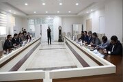 گزارش تصویری //نشست مشترک مسئولان مرزی تمرچین و حاج عمران با محوریت توسعه تجارت، تسهیل تردد مسافران و هماهنگی‌های اربعین ۱۴۰۵