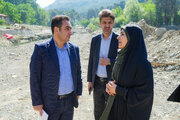 ببینید | بازدید وزیر راه و شهرسازی از مراحل بازسازی پل B1 استان البرز