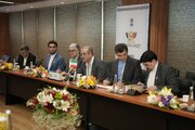 ببینید| حضورعبدالرضا گلپایگانی معاون وزیر و مدیرعامل شرکت بازآفرینی شهری ایران و غلامرضا کاظمیان معاون شهرسازی و معماری و دبیر شورای‌عالی شهرسازی و معماری ایران در اجلاس بریکس