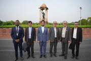 ببینید| حضورعبدالرضا گلپایگانی معاون وزیر و مدیرعامل شرکت بازآفرینی شهری ایران و غلامرضا کاظمیان معاون شهرسازی و معماری و دبیر شورای‌عالی شهرسازی و معماری ایران در اجلاس بریکس (2)