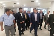 بازدید استاندار مرکزی از کتابخانه مرکزی شهر اراک