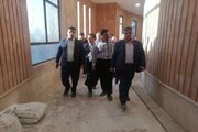 بازدید استاندار مرکزی از کتابخانه مرکزی شهر اراک