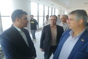 بازدید استاندار مرکزی از کتابخانه مرکزی شهر اراک