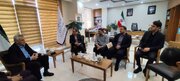 ببینید | دیدار مدیران کل بنیاد مسکن انقلاب اسلامی و راه و شهرسازی استان البرز