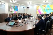 ببینید | دیدار وزیر راه و‌ شهرسازی جمهوری اسلامی ایران با وزیر تجارت و همگرایی قزاقستان و رئیس کمیسیون همکاری های مشترک دو کشور