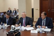 ببینید | دیدار وزیر راه و‌ شهرسازی جمهوری اسلامی ایران با وزیر اقتصاد ملی و معاون وزیر صنعت و ساخت و ساز جمهوری قزاقستان