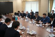 ببینید | دیدار وزیر راه و‌ شهرسازی جمهوری اسلامی ایران با وزیر اقتصاد ملی و معاون وزیر صنعت و ساخت و ساز جمهوری قزاقستان