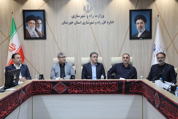 ببینید| برگزاری نشست شورای هماهنگی امور راه و شهرسازی خوزستان با هدف بررسی پروژه های آماده افتتاح