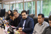 جلسه مشترک شورای هماهنگی روابط عمومی های راه و شهرسازی استان های آذربایجان شرقی و آذربایجان غربی