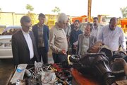 ببینید|بازدید مدیرکل دفتر امور عملیات راهداری، ماشین آلات و مدیریت بحران سازمان از وضعیت ماشین آلات راهداری استان البرز