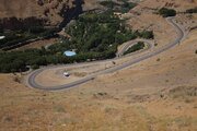ببینید | گزارش تصویری از عملیات نصب توری بر روی ترانشه های ریزشی کوه در محور کرج کندوان محدوده سد امیرکبیر
