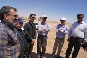 بازدید مجری کریدور بزرگراهی نوار ساحلی جنوب کشور از پروژه های راهسازی بوشهر