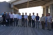 بازدید مجری کریدور بزرگراهی نوار ساحلی جنوب کشور از پروژه های راهسازی بوشهر
