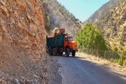 ببینید| ️تداوم عملیات ریزش برداری محور باینگان به مرخیل شهرستان پاوه_استان کرمانشاه