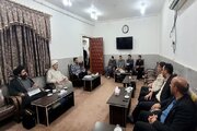 ببینید| دیدار رئیس اداره راه و شهرسازی با امام جمعه دزفول با هدف ارائه گزارش چگونگی خدمت رسانی به شهروندان
