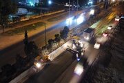 مازندران روکش شبانه آسفالت