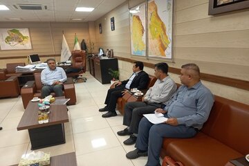 ببینید| نشست مشترک مدیرکل راه و شهرسازی خوزستان و مدیرکل ورزش و جوانان با هدف بررسی مسائل مشترک
