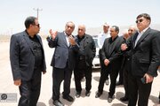 ببینید | بازدید مدیرعامل شرکت ساخت و توسعه از روند اجرای محور کرمان–راور–دیهوک