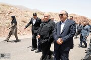 ببینید | بازدید مدیرعامل شرکت ساخت و توسعه از روند اجرای محور کرمان–راور–دیهوک