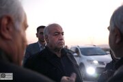 ببینید | بازدید میدانی مدیرعامل شرکت ساخت و توسعه از پروژه اتصال گل‌گهر به محور سیرجان ـ بندرعباس