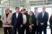 ببینید| بازدید وزیر راه و شهرسازی از بندر کوریک قزاقستان در سواحل شرقی دریای خزر