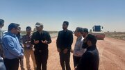 ببینید| بازدید نماینده مردم حوزه سیستان در مجلس شورای اسلامی و مدیران کل دیوان محاسبات و راه و شهرسازی سیستان و بلوچستان از پروژه بزرگراه زابل–دوست‌محمد