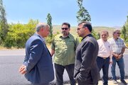 ببینید|بازدید مدیرکل راهداری و حمل‌ونقل جاده‌ای استان البرز از پروژه‌های راه روستایی طالقان